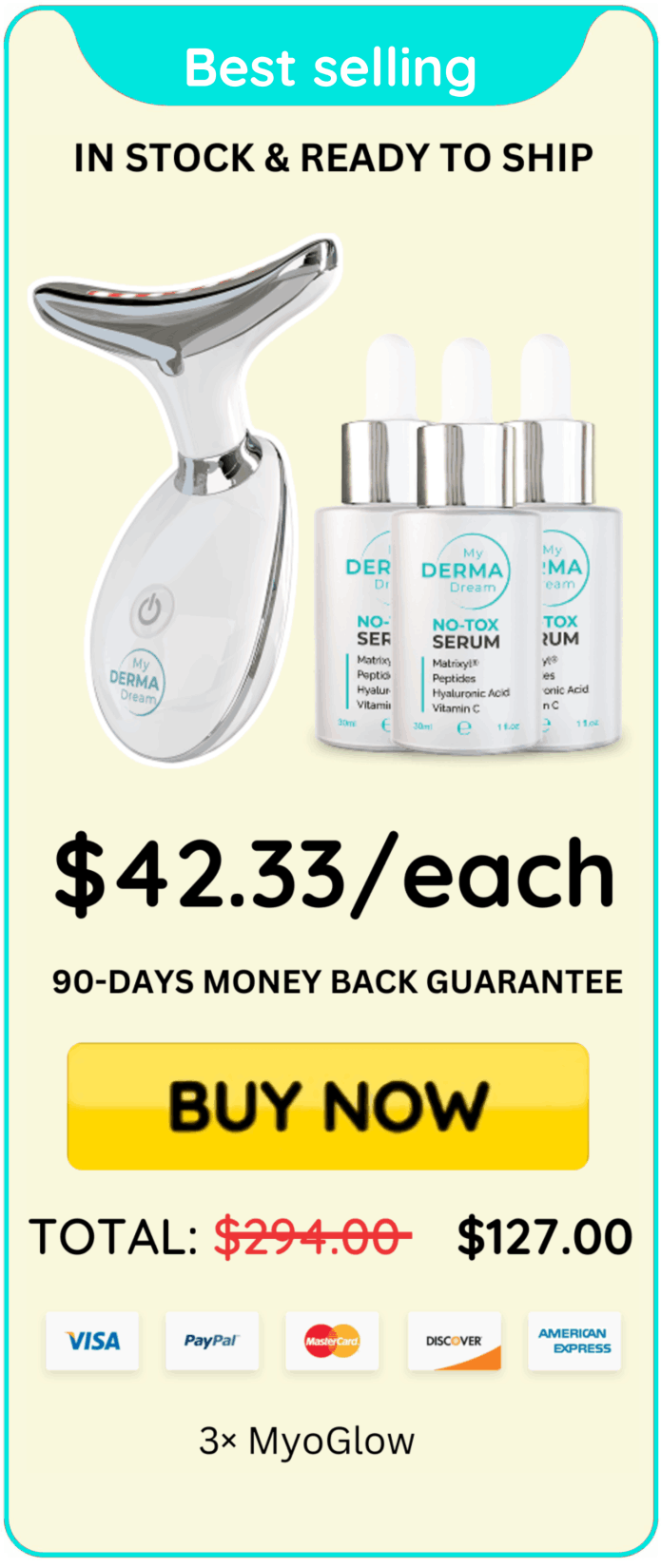MyoGlow offer price 
